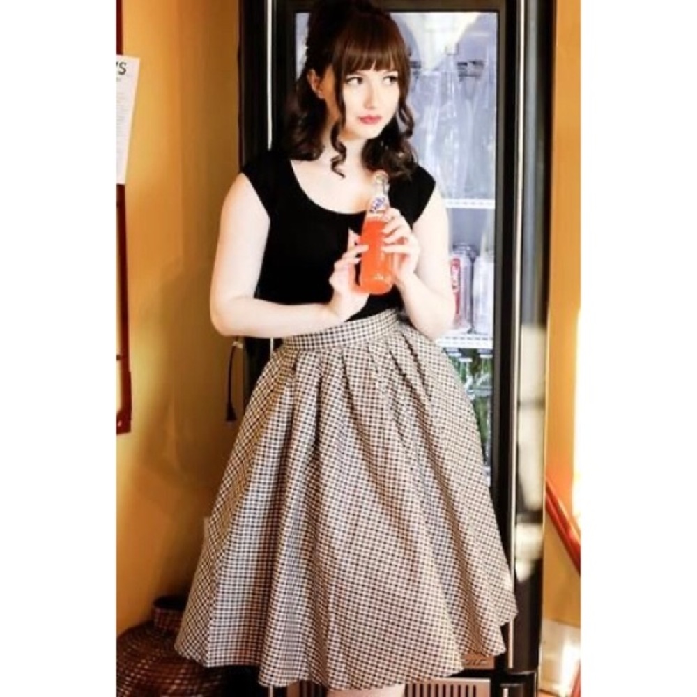 Retrolicious Gingham Madison Skirt